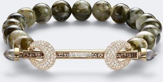 Ananya Pulsera Chakra de oro de 18 ct con cuentas