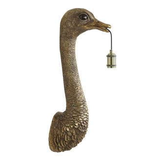 Light & Living Aplique De Pared - Ostrich - Bronce - Pl&aacute;stico - - Light&living