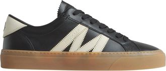 Moncler Low-Top Sneaker - Monaco2 Leather Sneakers - Gr. 40 (EU) - in Bunt - für Damen
