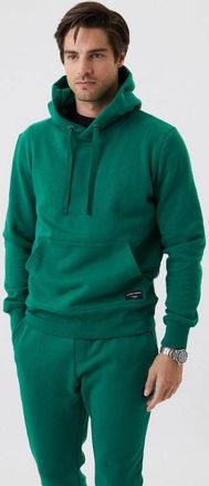 Bj&ouml;rn Borg Mens Bjorn Borg Centre Tracksuit Hoodie, Verdant Green - Size: 36