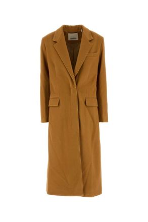 Isabel Marant Isabel Marant Orange Wool Blend Ellenita Coat