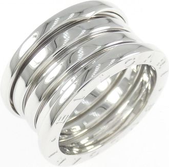 Bulgari White Gold White Gold (18K) Band Ring (Pre-Owned)