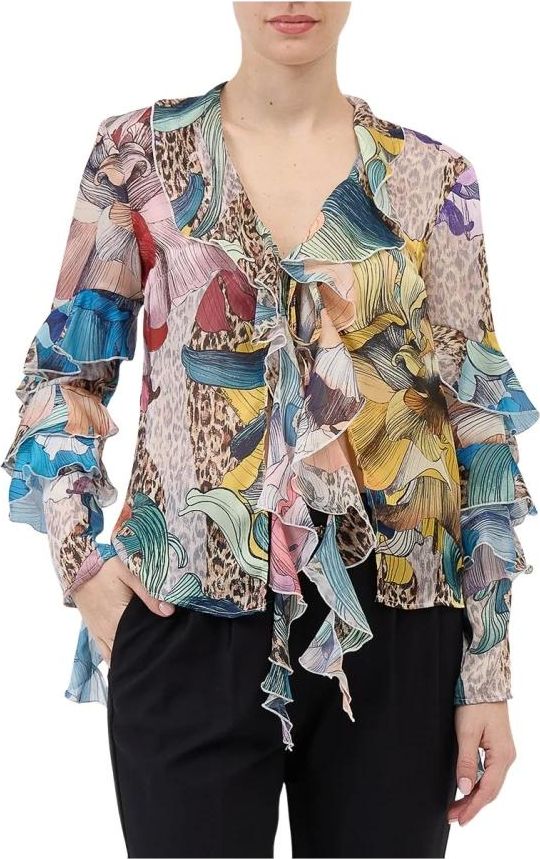 Mujer, Blusas y Camisas, Multicolor, Talla: M