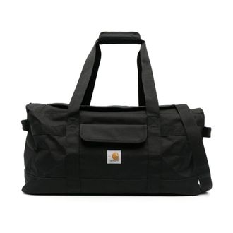 Carhartt Work in Progress Weekend Bags, male, Black, ONE SIZE, Duffle Bag with Style I031580