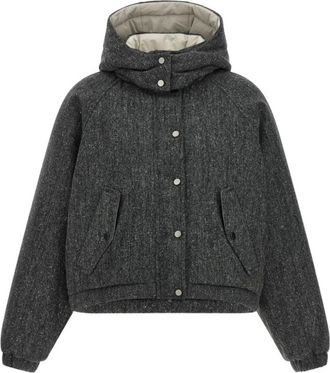 Brunello Cucinelli Mujer, Chaquetas, Gris, Talla: S