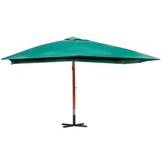 Berkfield Home Floating Parasol Melia 300 x 400 cm Green