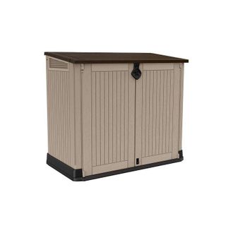 Keter Armadio Keter da terrazzo e balcone in resina beige. Box