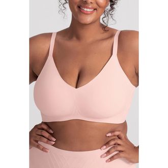 Honeylove Silhouette Wireless Bra in Petal at Nordstrom, Size 40Ddd/f