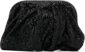 Benedetta Bruzziches Venus La Petite - Dames - Clutches - Zwart - ONE Size - Satijn - Tassen