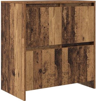 vidaXL Sideboard Old wood 70 x 41 x 75 cm Engineered wood Vidaxl