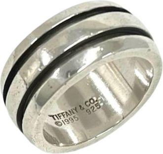 Tiffany & Co. Silver Silver 925 Band Ring (Pre-Owned)