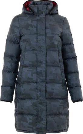 Moose Knuckles Lange Pufferjas - Dames - Parka Jassen - Grijs - S - Katoen - Jassen