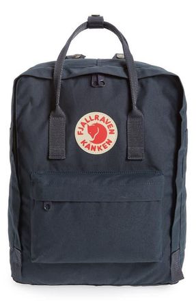 Fj&auml;llr&auml;ven K&aring;nken Water Resistant Backpack in Navy at Nordstrom