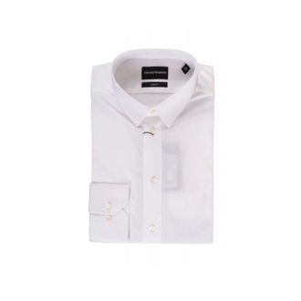 Emporio Armani Hombre, Camisas, Blanco, Talla: L