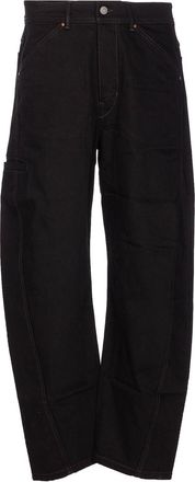 Christophe Lemaire Black Twisted Pants