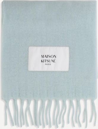 Maison Kitsun&eacute; Baby alpaca Scarf Male UNI