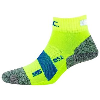P.A.C. RN 5.2 Running Reflective Pro Short Laufsocken f&uuml;r Herren | gr&uuml;n