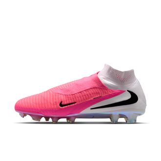 Nike Mens Phantom 6 High Elite Firm-Ground Soccer Cleats in Pink | IH1779-900