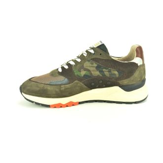 Floris Van Bommel D.Taupe+Bruin Runner N. - Heren - Schoenen - Veelkleurig - Maat: 44 EU
