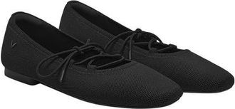 Vivaia 3 Laces Included Square-Toe Lace-Up Mary Janes in Black at Nordstrom, Size 9.5