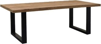 Moloo Mesa de comedor 6 personas 160 cm en madera maciza