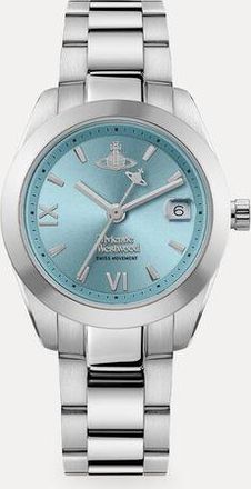 Vivienne Westwood Fenchurch Watch Silver / Turquoise Stainless Steel Women