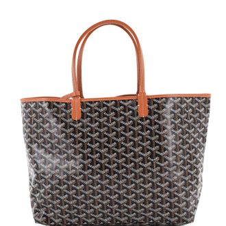 Goyard Saint Louis Tote Coated Canvas PM