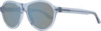Serengeti Eyewear Transparante herenzonnebril rond bruin - Heren - Zonnebrillen - Grijs - ONE Size - Accessoires