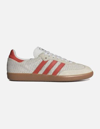 adidas Originals Mens Adidas Originals Samba OG Trainers - Cream - Size: UK 10.5