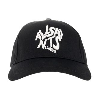 AllSaints Orlando Baseball Cap - Heren - Petten - Zwart - ONE Size - Katoen - Accessoires