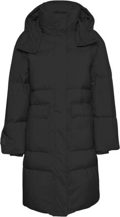 Part Two Gewatteerde Jas met Capuchon - Dames - Parka Jassen - Zwart - 2XL - Jassen
