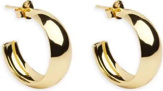 Argento Vivo Chunky Hoop Earrings in Gold at Nordstrom