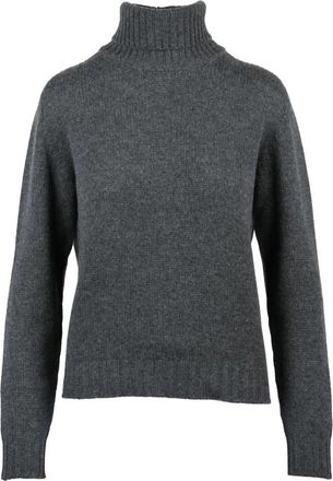 Fabiana Filippi Coltrui - Dames - Cashmere truien - Grijs - M - Kasjmier - Truien & Vesten