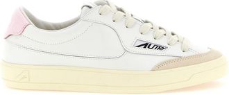 Autry White Lace Up Sneakers