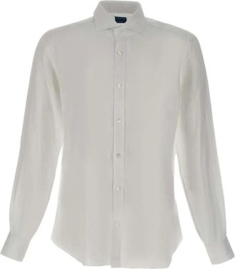 Barba Camicia in lino - Bianco