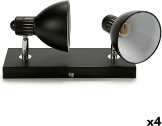 Grundig Lampadario Grundig Nero Metallo 40 W 15 x 9 x 32 cm E14 (4 Unità)