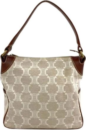 Celine Pre-owned Vintage Tote Bag - Dames - Vintage Schoudertas - Beige - ONE Size - Vintage