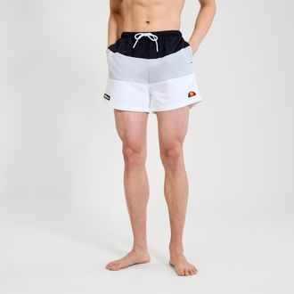 Ellesse Badehose ELLESSE CIELO SWIM SORTS, Herren, Gr. XXL, N-Gr, schwarz (schwarz, grau, w), Obermaterial: 100% Polyester, Badehosen Badehose, f&uuml;r sportliche