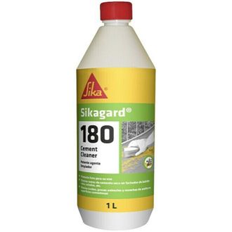 Sika Lote De 8 Unidades Sikagard-180 Cement Cleaner 1 L Botella Sika
