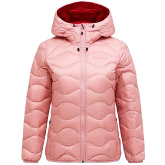 Peak Performance Womens Helium Down Hood Jacket Pink XS