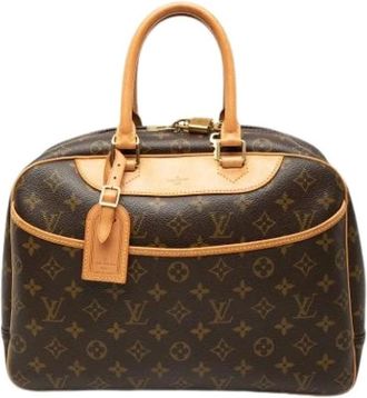 Louis Vuitton Pre-owned Handbags, female, Brown, Size: ONE SIZE Pre-owned Fabric Handbag