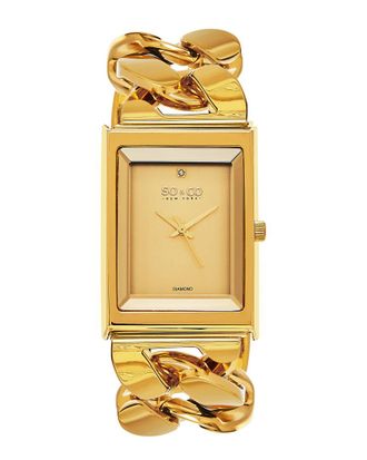 SO & CO So & Co Womens Soho Diamond Watch