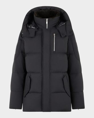 Moose Knuckles Men & apos;s Everest 3Q Puffer Jacket With Detachable Hood