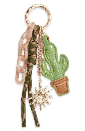 Chelsea28 Desert Bag Charm in Green Multi- Gold at Nordstrom
