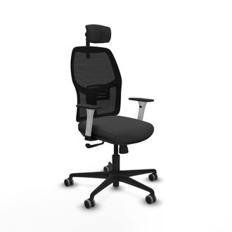 Piqueras y Crespo Silla De Oficina Piqueras Y Crespo Alfera Blanco Ergon&oacute;mica Ajustable