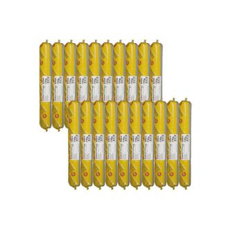 Sika Sika - Set De 20 Bolsillos Con Pegamento El&aacute;stico Bond 52 Parquet - 600ml