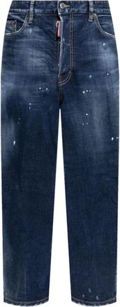 Dsquared2 Perfect Clean Wash Bro Jeans - Heren - Regular Fit Jeans - Blauw - L - Katoen - Jeans