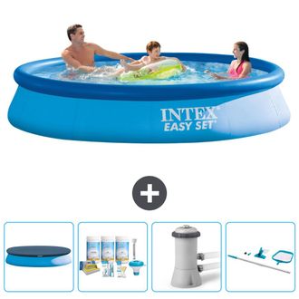 Intex Piscina Easy Set Redonda - 366x76 Cm - 7-piezas Scb7
