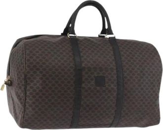 Celine Pre-owned Boston Bag - Dames - Vintage Weekendtas - Bruin - ONE Size - Leer - Vintage