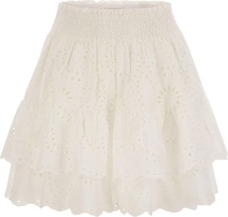 MC2 Saint Barth Eivissa Miniskirt With Ruffles